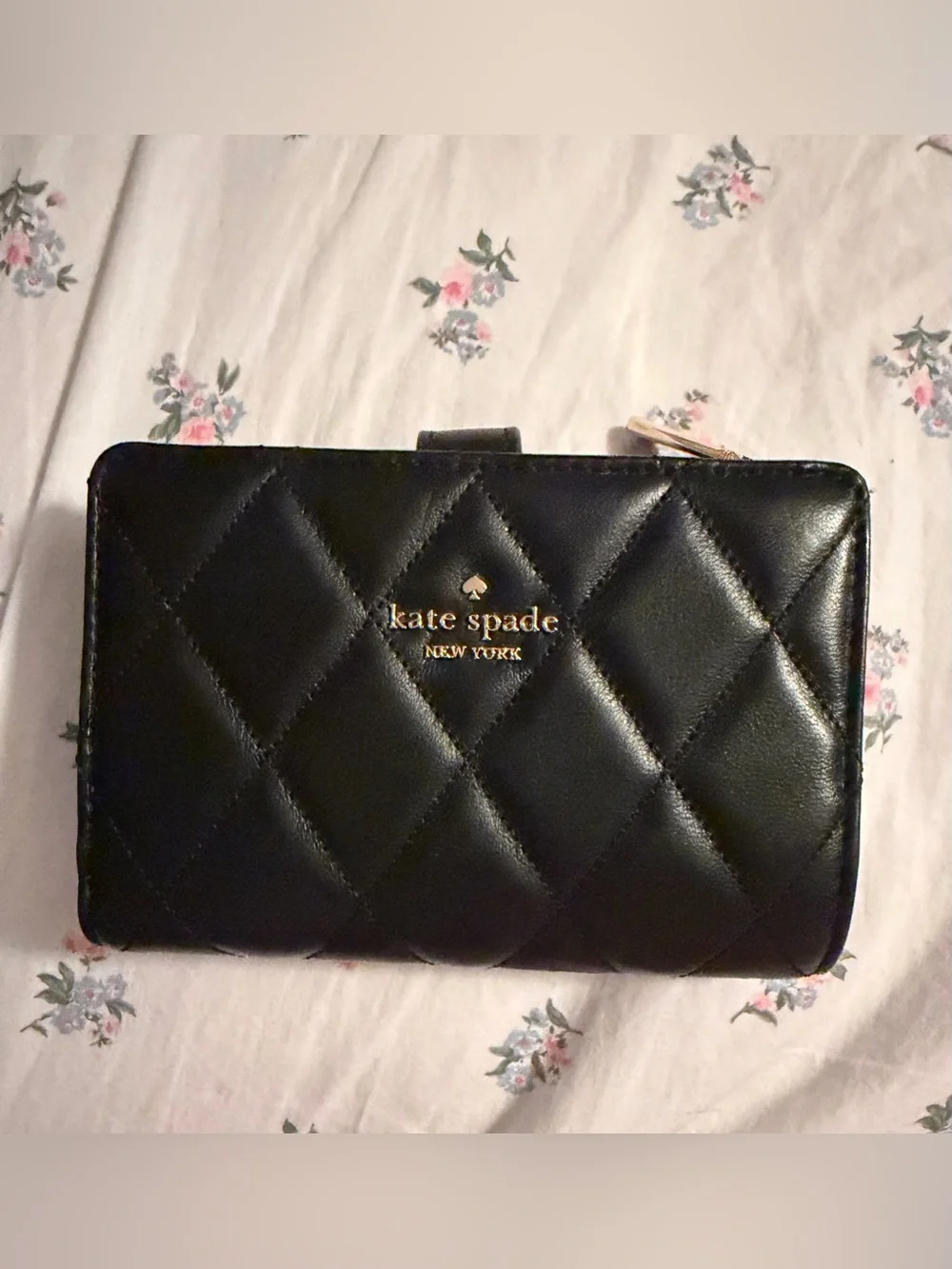 Kate Spade Quilted Medium Bifold Wallet